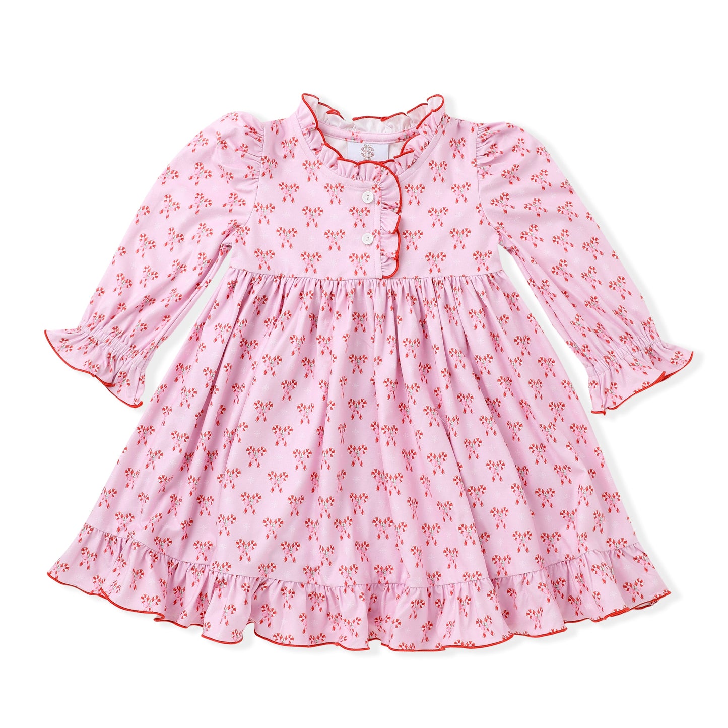 Swoon Kids Candy Cane Lane Butterknit Play Dress