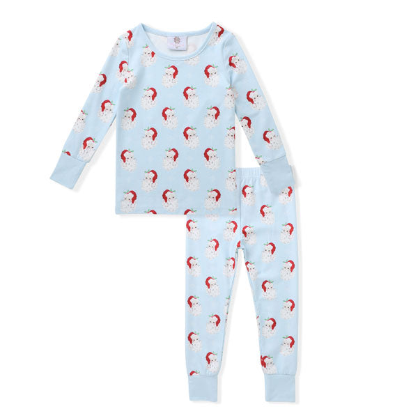 Swoon Baby Blue Butterknit 2 PC Pajama Set