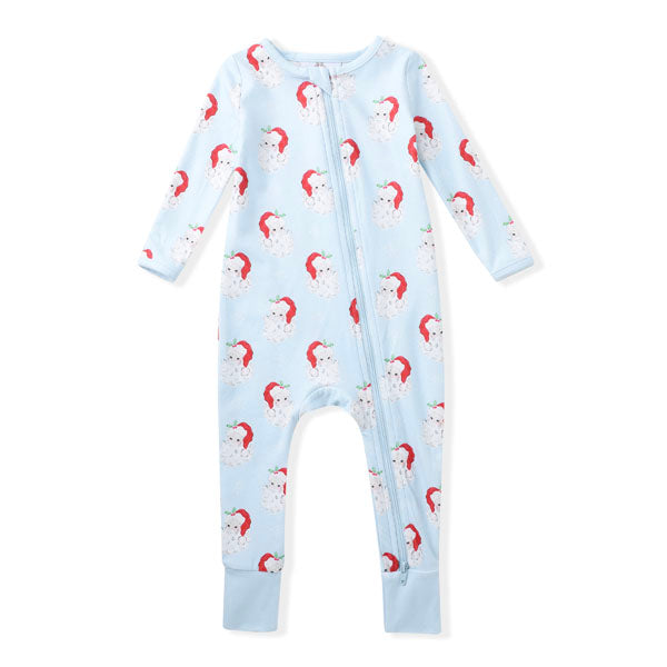 Swoon Kids Santa Baby Blue Butterknit Layette Style FW2586