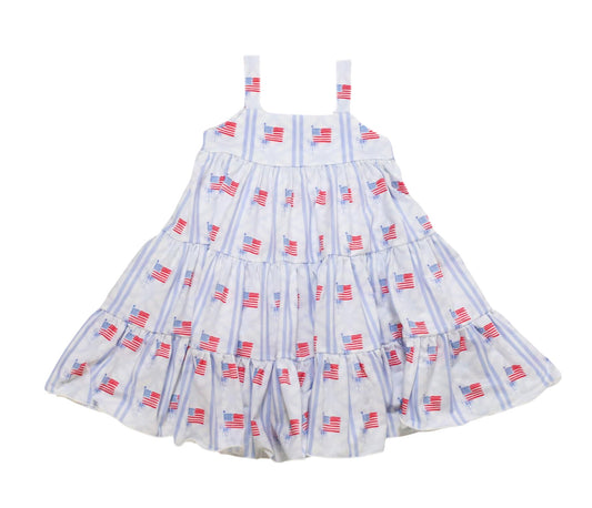 Be Girl Clothing Stars & Stripes Garden Twirler