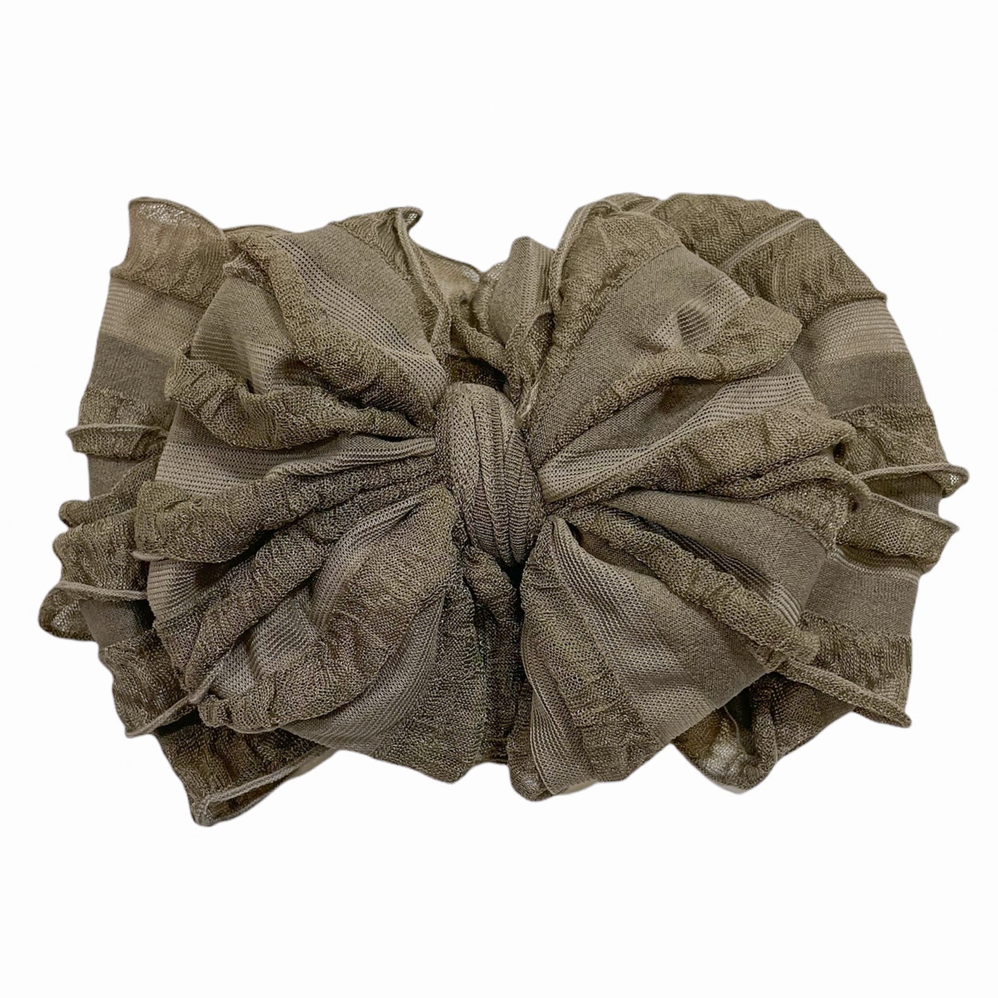 In Awe Couture Ruffled Headband - Hazel