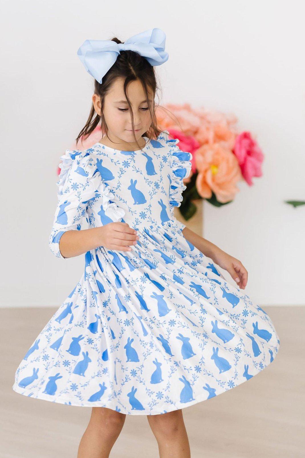 Mila & Rose Hop 'til You Drop Ruffle Twirl Dress