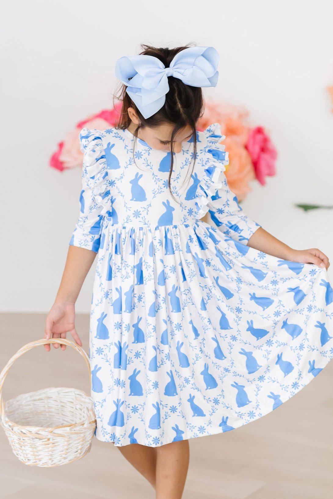 Mila & Rose Hop 'til You Drop Ruffle Twirl Dress