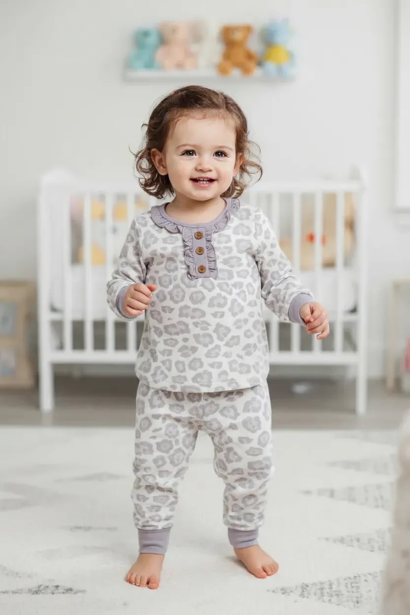 Rockin Royalty Baby Natural Leopard | 2pc. Toddler Set