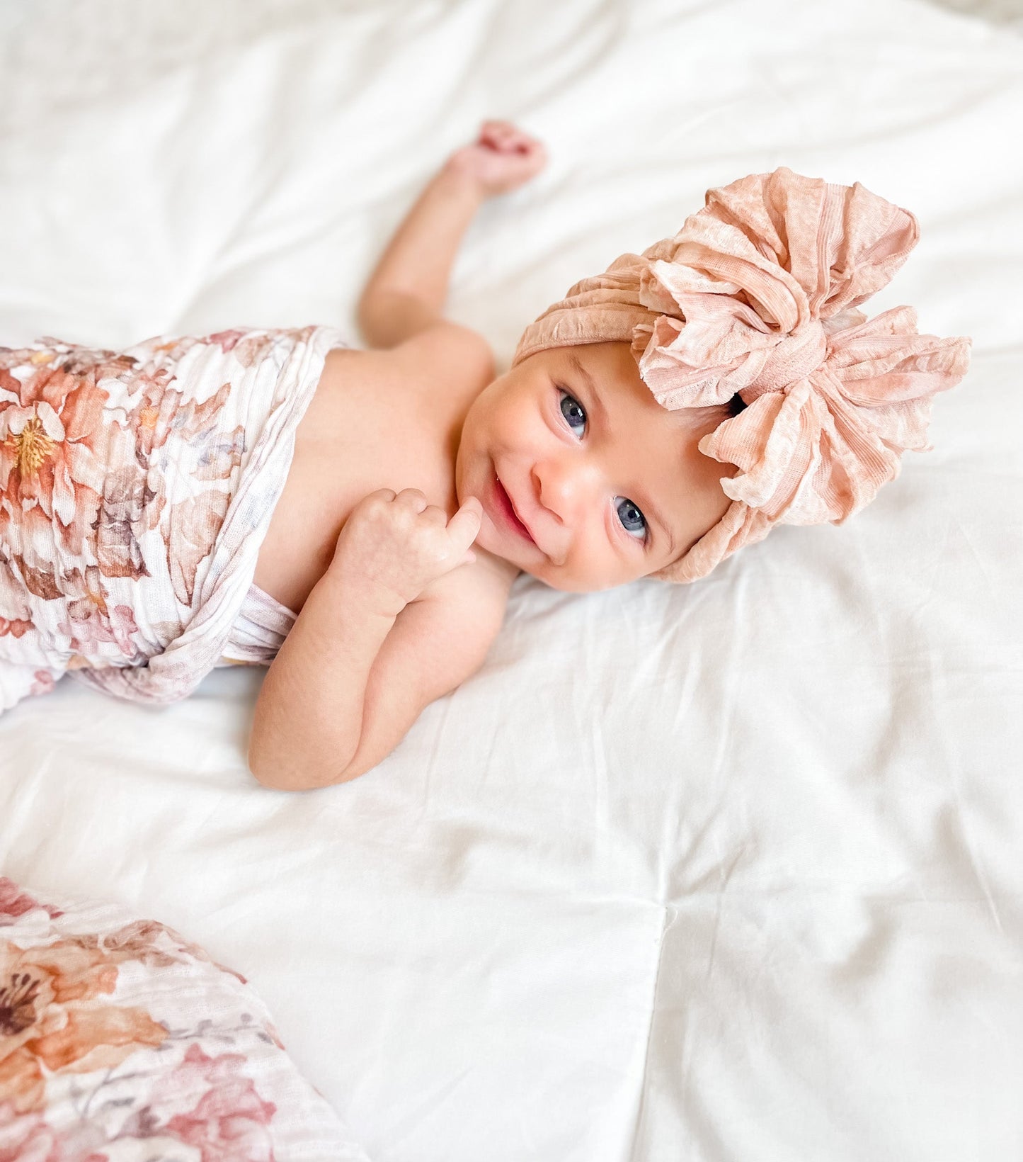 In Awe Couture Ruffled Headband - Brulee Tie Dye