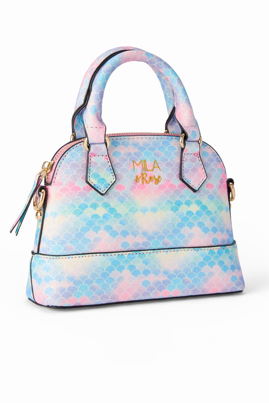 Mila & Rose Mermaid Glitter Girl's Crossbody Purse