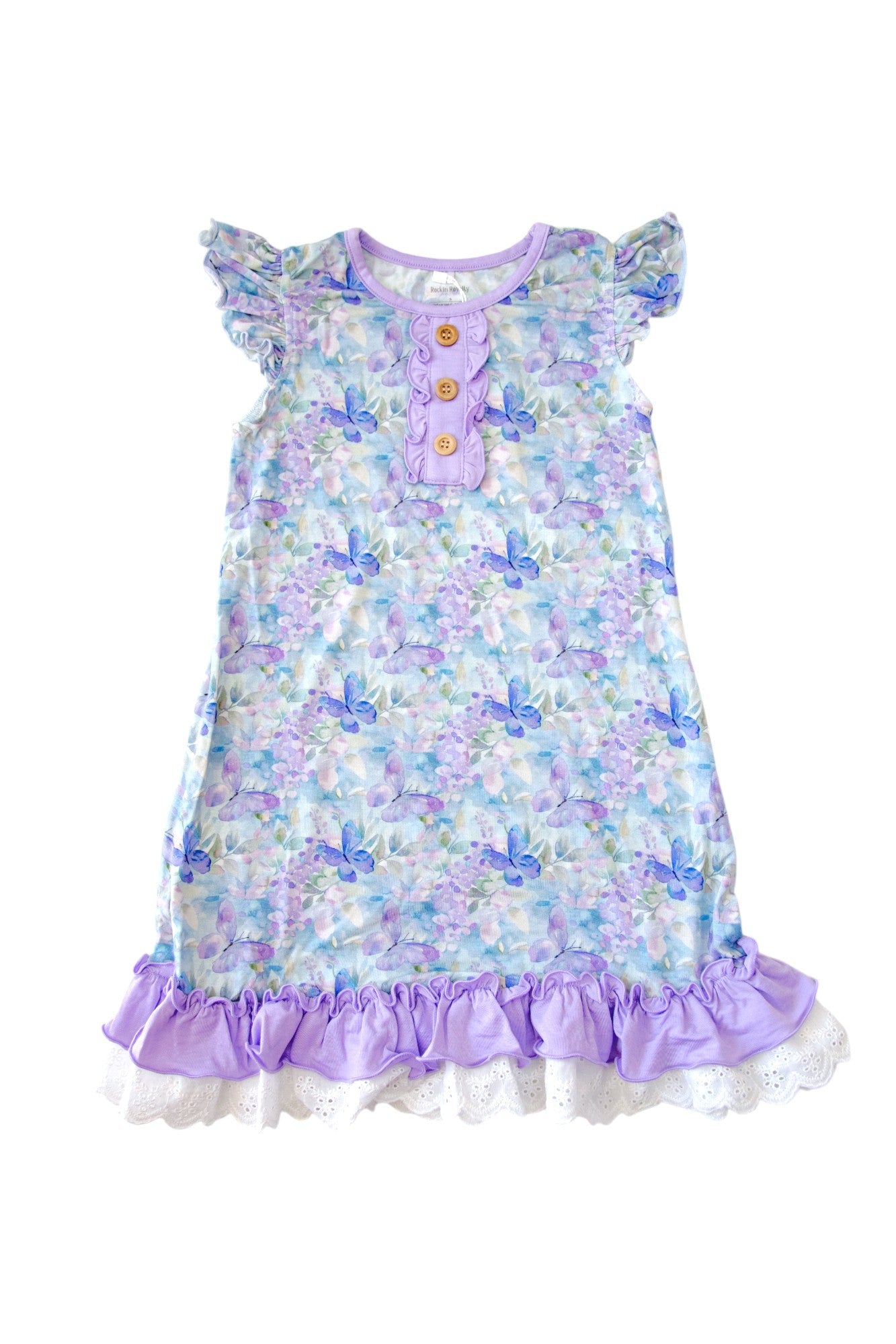 Rockin Royalty Violet Grace | Ruffle Toddler Gown