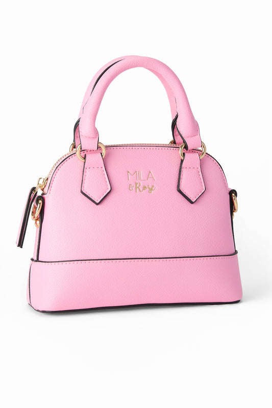 Mila & Rose Bubblegum Pink Girl's Crossbody Purse