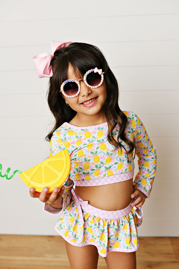 Swoon Kids Pink Lemonade 2 PC Swim