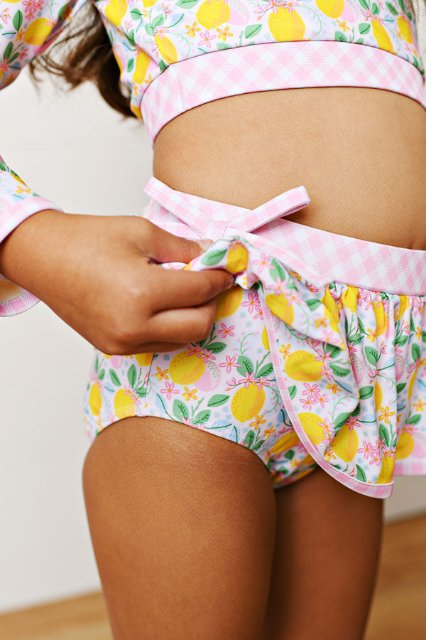 Swoon Kids Pink Lemonade 2 PC Swim