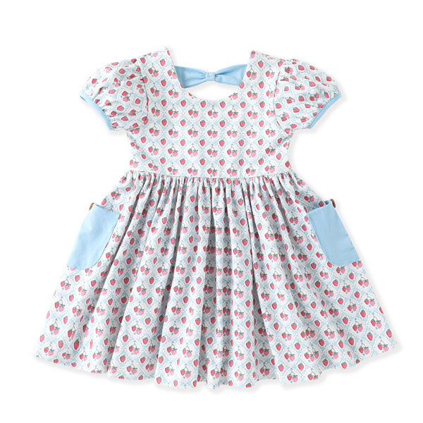 Swoon Kids Berry Fields Pocket Dress
