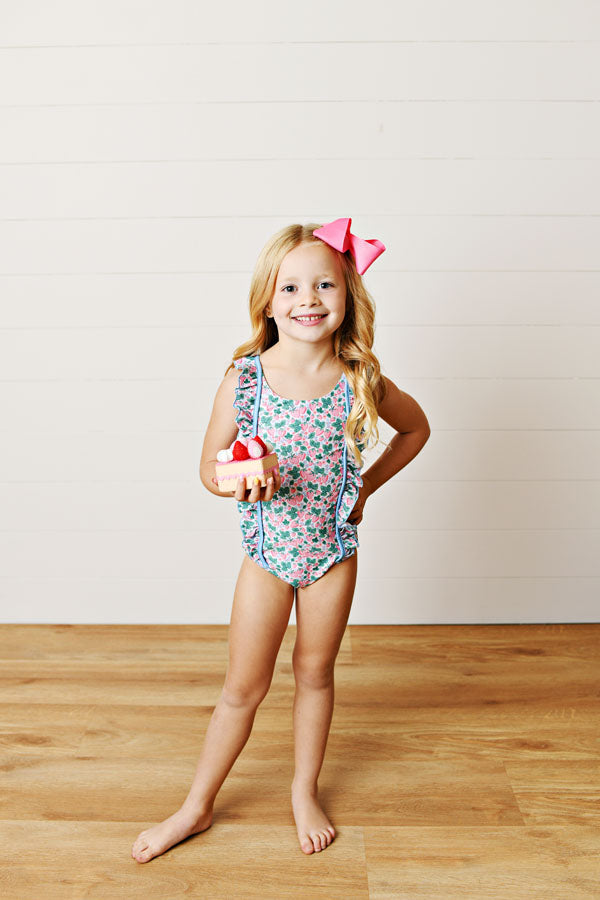 Swoon Kids Berry Fields 1 PC Swimsuit 