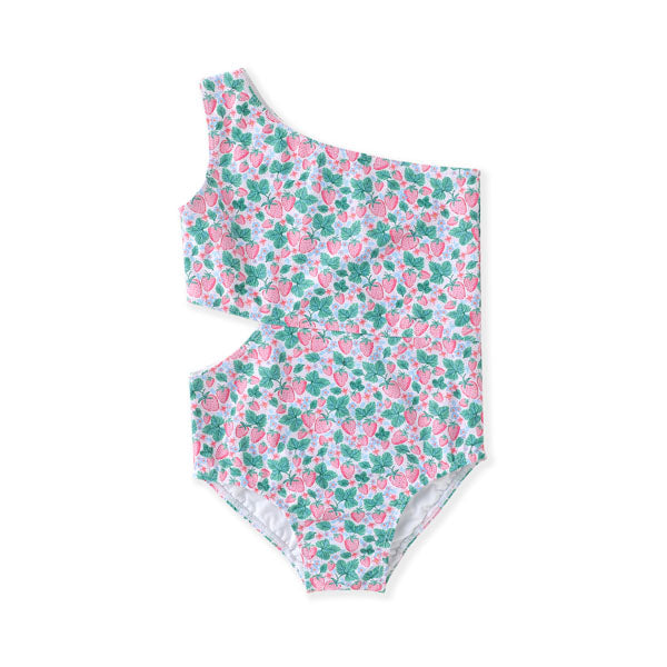 Swoon Kids Berry Fields 1 PC Cut Out Swimsuit