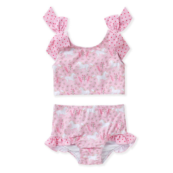 Swoon Kids Golden Unicorn 2 PC Swimsuit