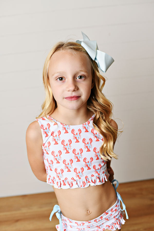 Swoon Kids Grandmillenial Lobsters 2 PC Swimsuit