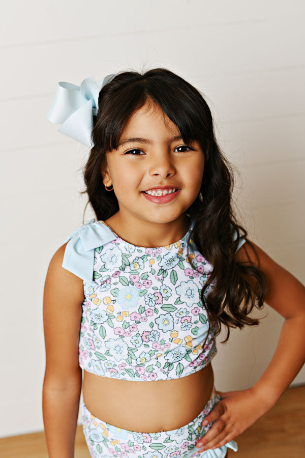 Swoon Kids Charleston Floral 2 PC Swimsuit Style S2683