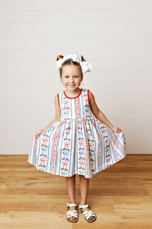 Swoon Kids Americana Flair Dress