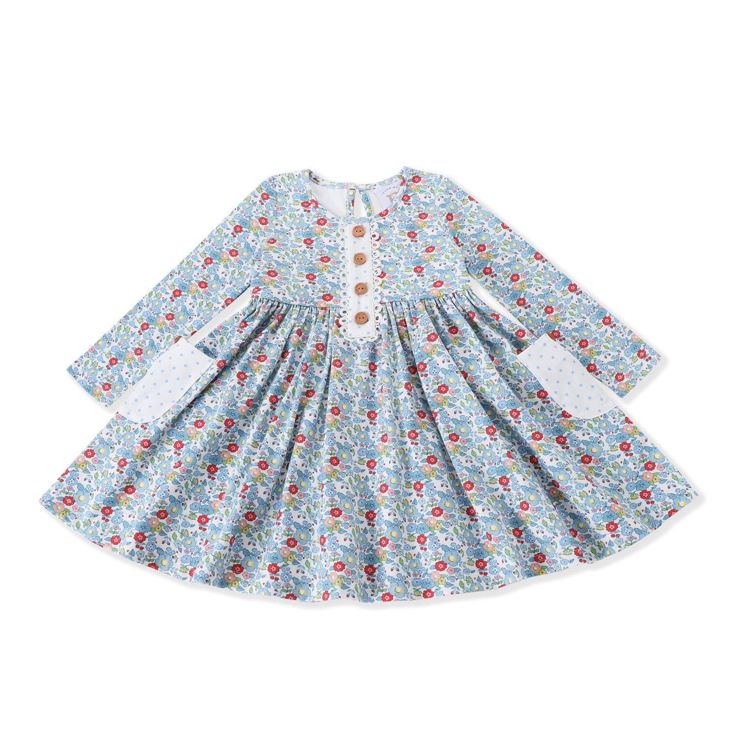 Swoon Baby Autumn Bloom Petal Pocket Dress