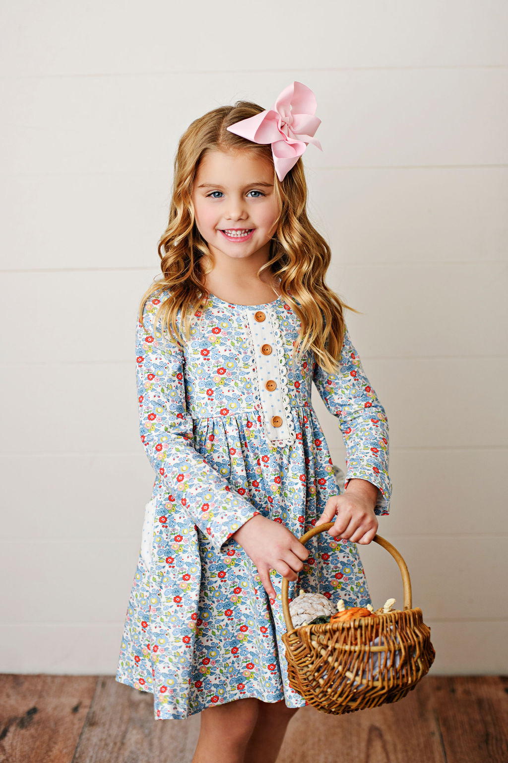 Swoon Baby Autumn Bloom Petal Pocket Dress