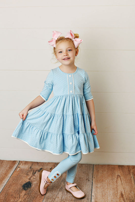 Swoon Baby Autumn Bloom Bliss Dottie Dress