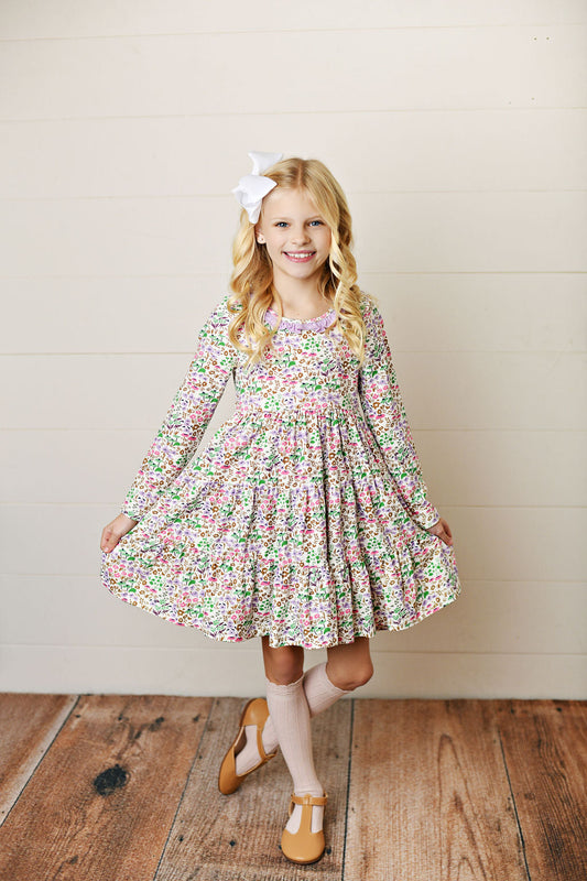 Swoon Baby Fall Meadow Dainty Dress