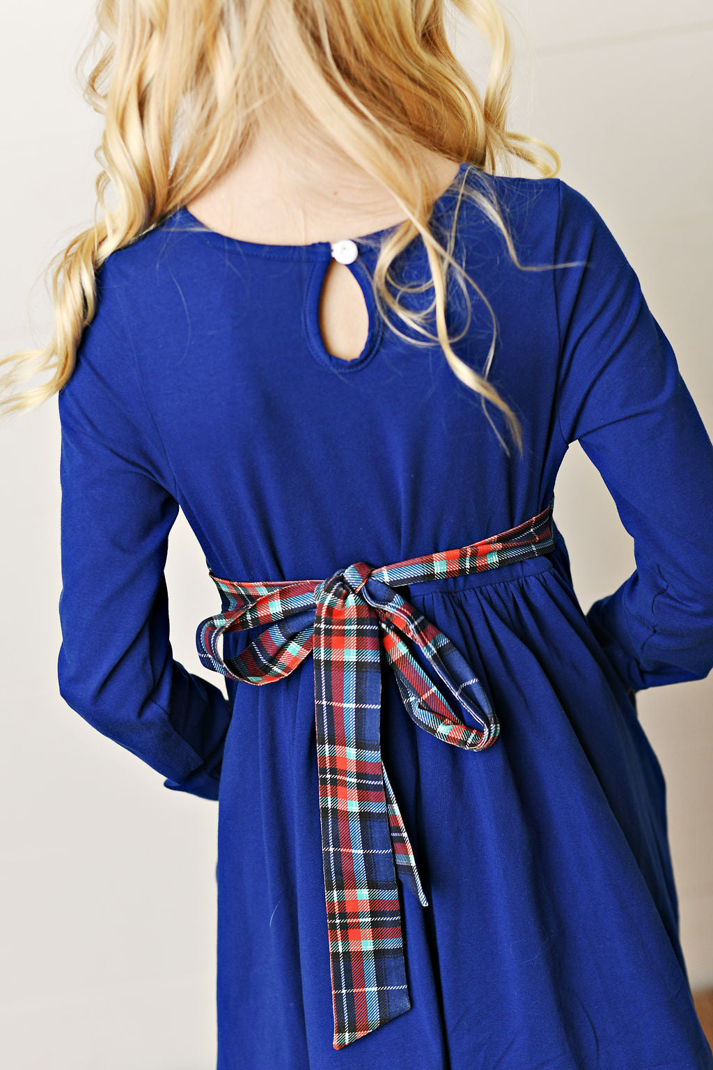 Swoon Baby Perfectly Plaid Pocket Layered Dress