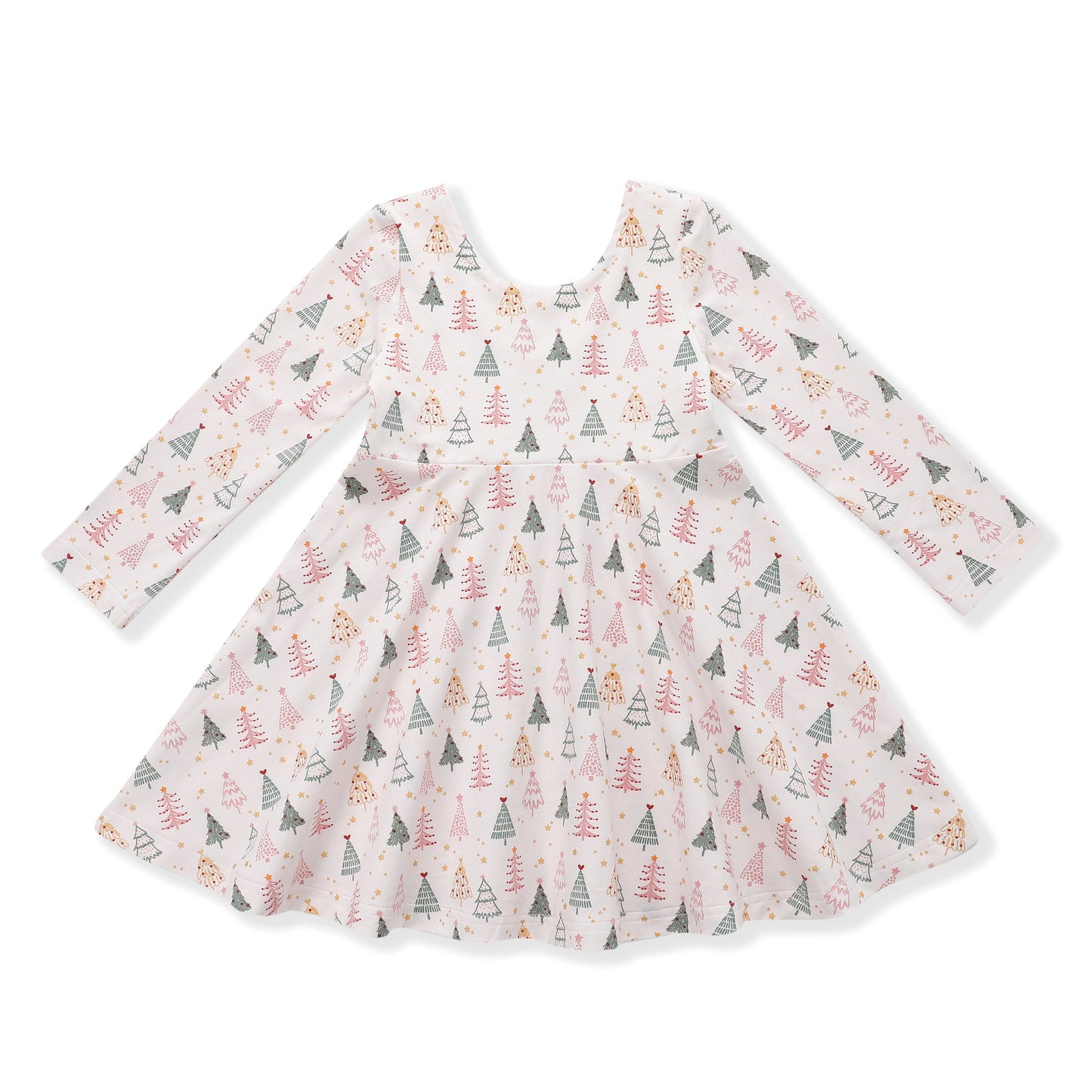 Swoon Baby Glitter Trees Flair Dress