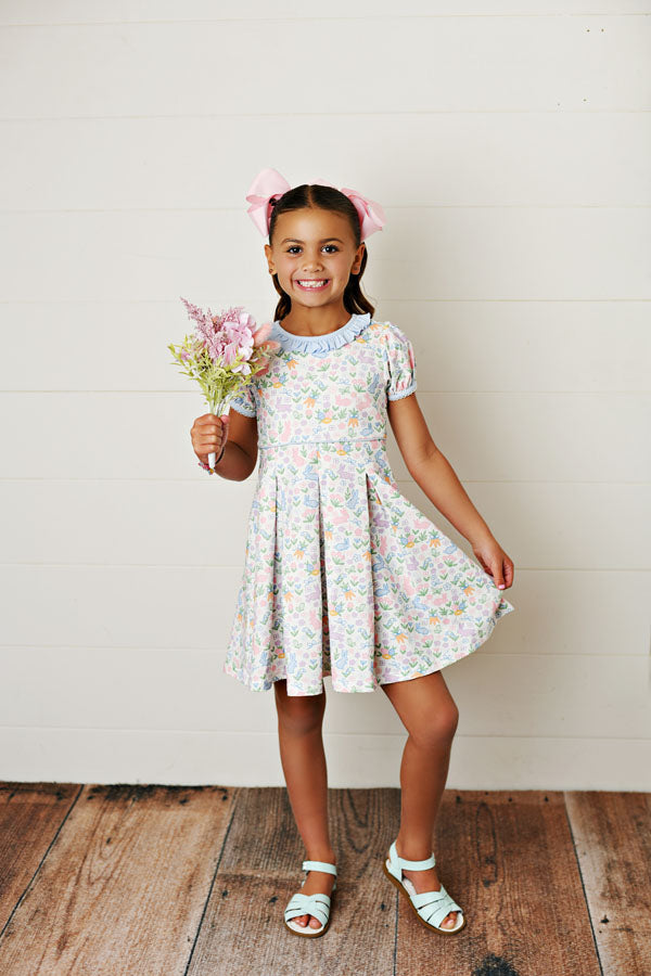 Swoon Baby Bunny Pleat Dress