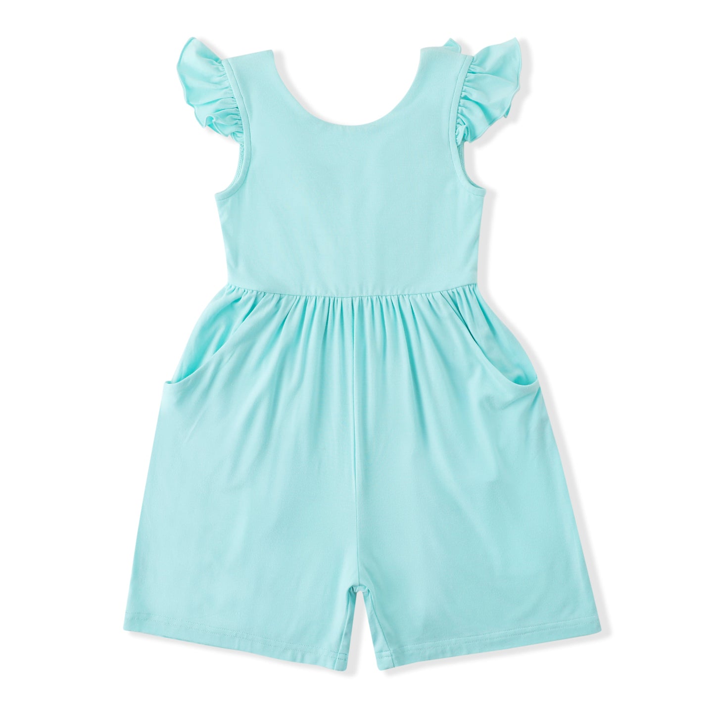 Swoon Baby Bamboo Pocket Aqua Jumper 