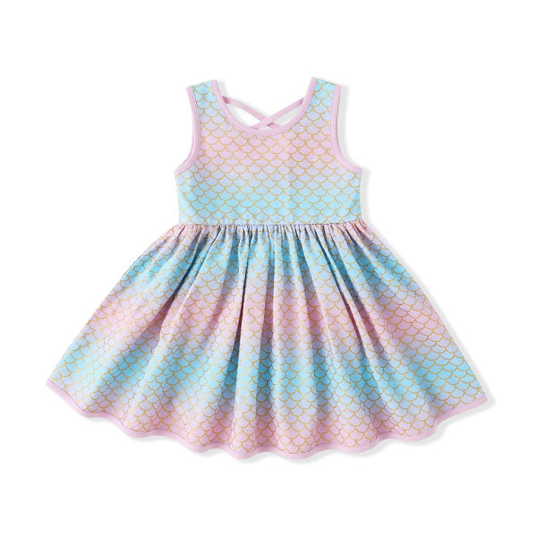 Swoon Baby Shimmer Mermaid Glitter Dress