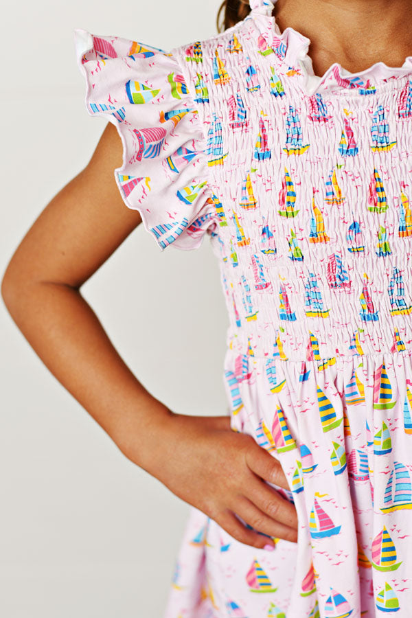 Swoon Baby Sail away Smock Dress