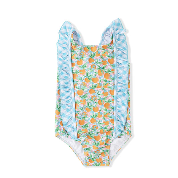 Swoon Baby Citrus Bloom UPF 50 1 PC Swimsuit