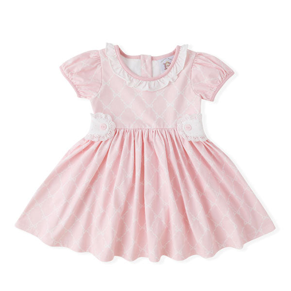 Pretty Pink Ribbons & Bows Gwen Tab Dress