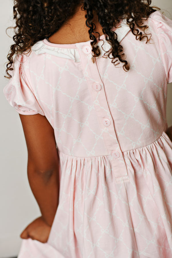 Pretty Pink Ribbons & Bows Gwen Tab Dress