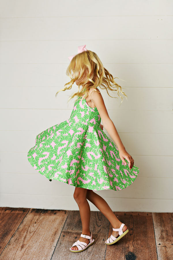 Swoon Baby Beverly Palm Flair Dress