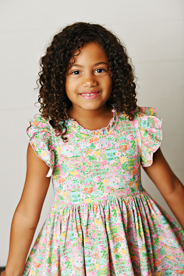 Swoon Baby Charleston Flutter Dress 