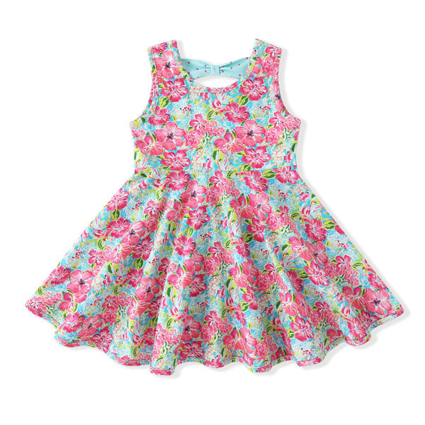 Swoon Baby Hawaiian Bloom Flair Dress Style SBS2590