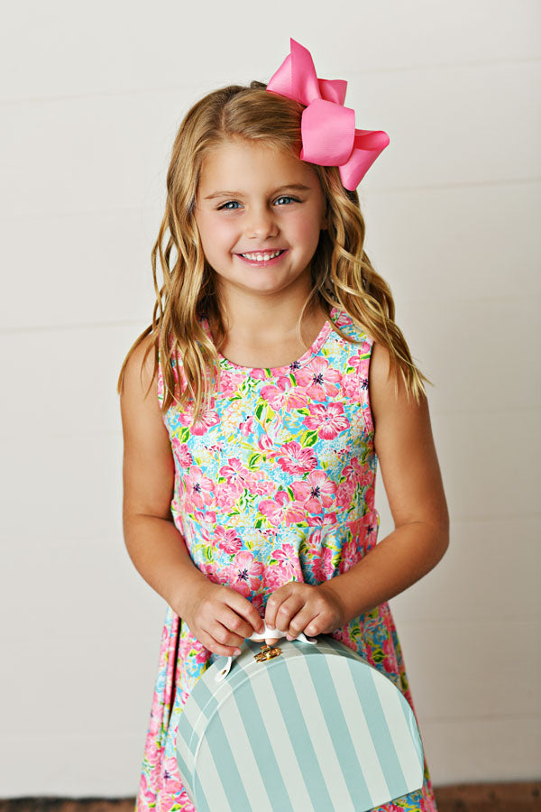 Swoon Baby Hawaiian Bloom Flair Dress Style SBS2590