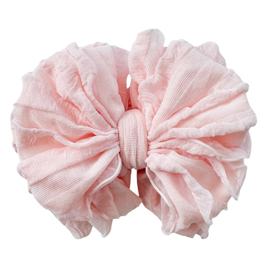 In Awe Couture Ruffled Headband - Ballet