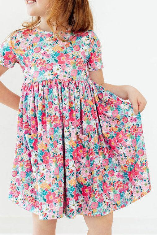 Mila & Rose Petal Promises S/S Pocket Twirl Dress