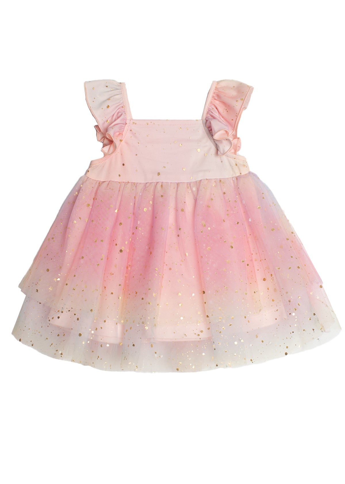 Isobella & Chloe Rainbow Delight Dress - Pink