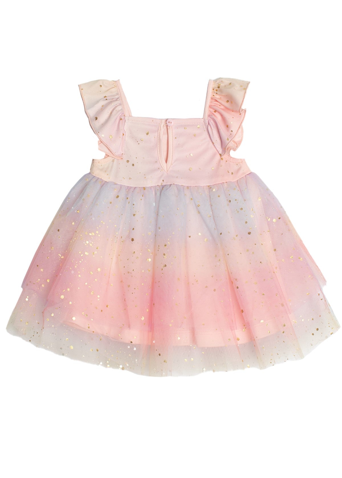 Isobella & Chloe Rainbow Delight Dress - Pink