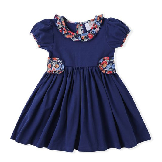 Swoon Kids Moonlit Garden Gwen Tab Dress