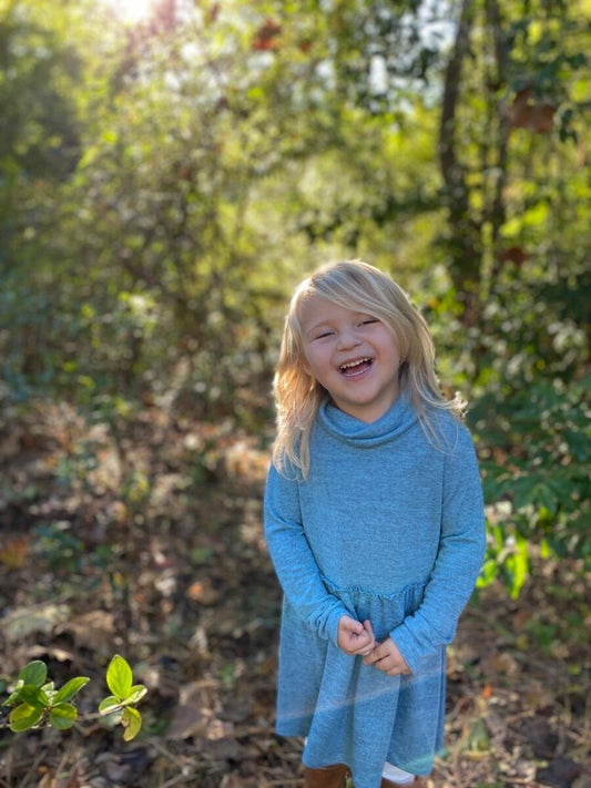 Vignette Girls Sabina Dress - Teal