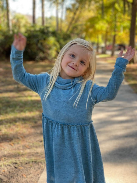 Vignette Girls Sabina Dress - Teal