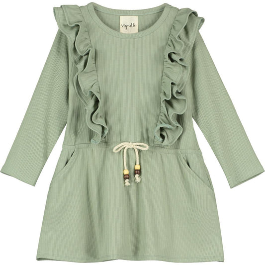Vignette Girls Celine Dress - Sage