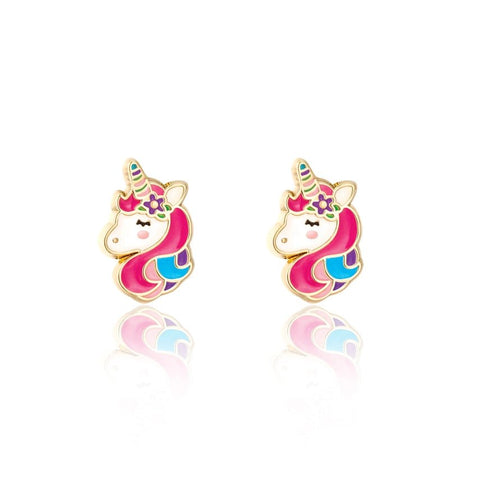 Girl Nation Cutie Stud Earrings - Unicorn Dreams