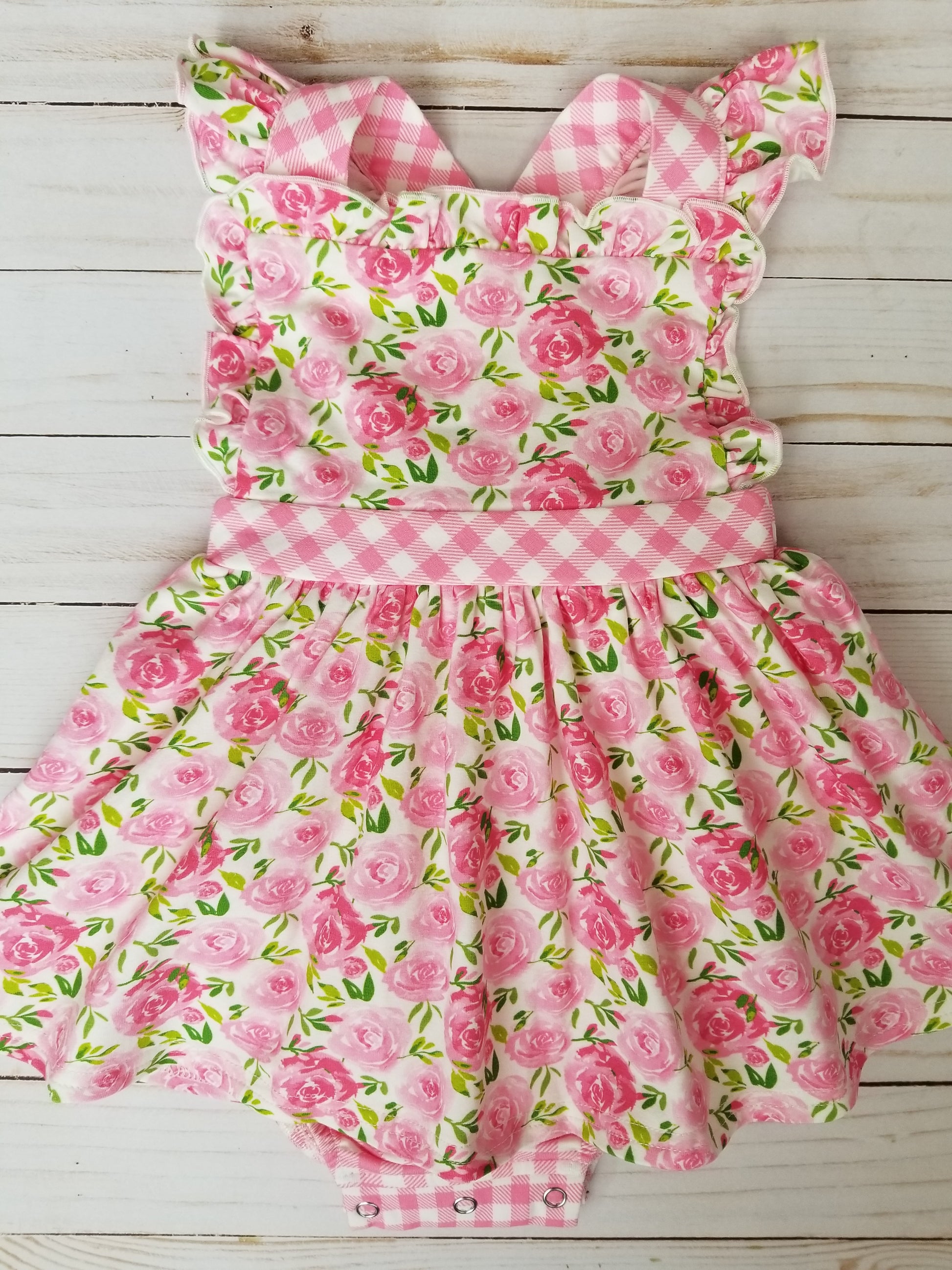 Swoon Baby Ring Around the Rosies Dainty Bubble Dress Style 22-45