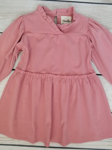 Vignette Girls Hunter Dress - Pink