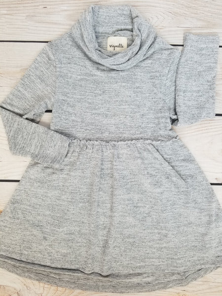 Vignette Girls Sabina Dress - Grey
